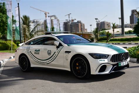 Dubai Police Car Force Gets A Mercedes-AMG GT 63 S Too, Because They Can | Carscoops