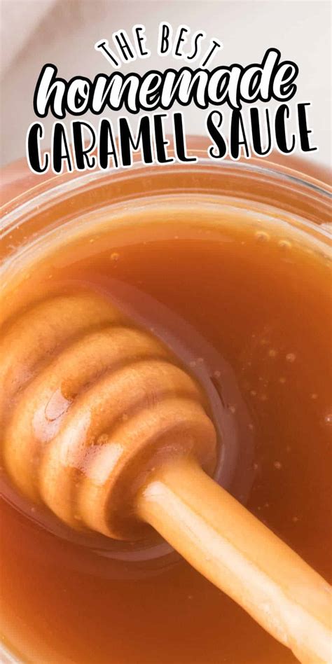 How to Make Homemade Caramel Sauce • MidgetMomma