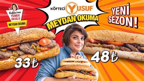 Köfteci Yusuf Meydan Okuması!🥳 33TL ⚔️ 48TL | Köfteci Köftesi evde nasıl yapılır? - YouTube