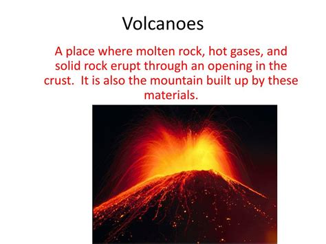 PPT - Volcanoes PowerPoint Presentation, free download - ID:5540339