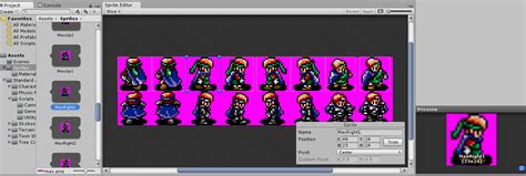 Stuff I've learned about making spritesheets work in Unity.