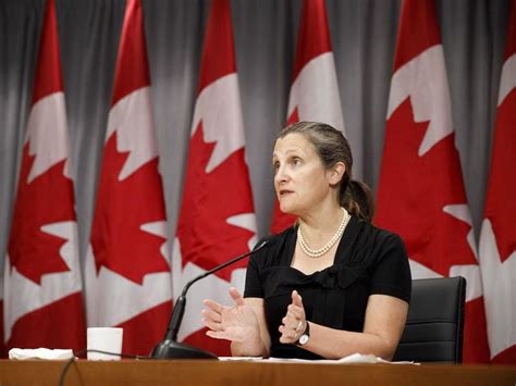 Chrystia Freeland named Canada’s first female finance minister ...