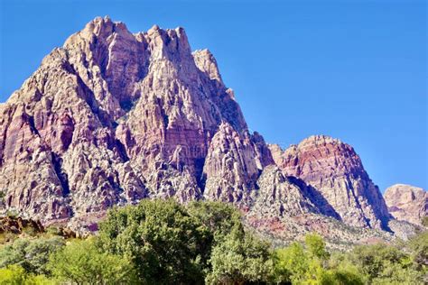 Spring Mountain National Recreation Area, Nevada, USA Stock Image ...