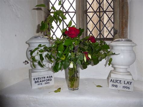 St. Mary, Aldworth: memorial vases © Basher Eyre :: Geograph Britain and Ireland