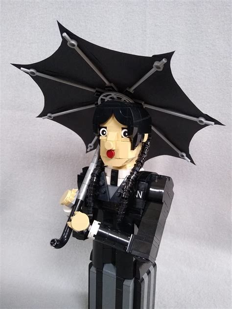 This LEGO Wednesday Addams doesn’t care what day of the week it is! | Flipboard