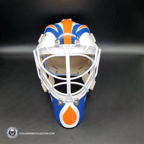 Grant Fuhr Signed Goalie Mask Edmonton Classic V1 1987 Signature Editi ...