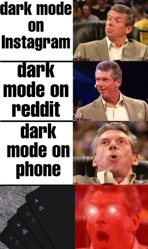 For you dark mode users out there : r/memes