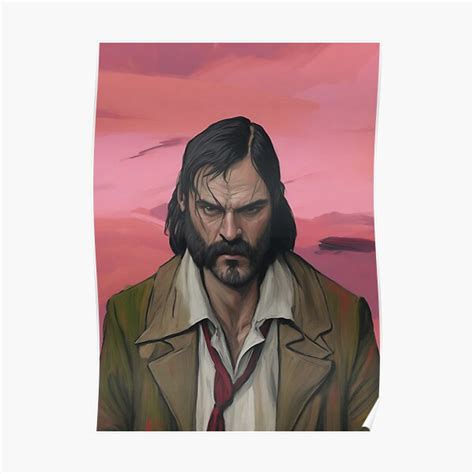 Disco Elysium - Joaquin Phoenix As Harry Dubois Premium Matte Vertical Poster