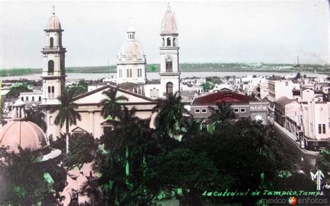 LA CATEDRAL PANORAMA Hacia 1945 - Tampico, Tamaulipas (MX14297967495203)