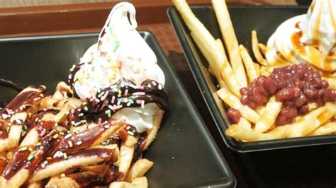 Japanese Chain Introduces Ice Cream with Fries - Frozen Food Europe