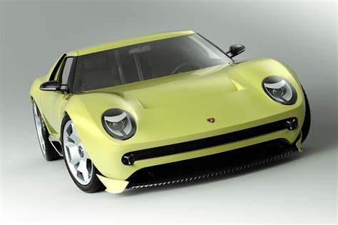 LAMBORGHINI MIURA CONCEPT | CGTrader