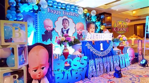 Boss Baby Theme | Adhiroh| Theme Birthday Party Organisers in Patna, Bihar | Birthday Party ...