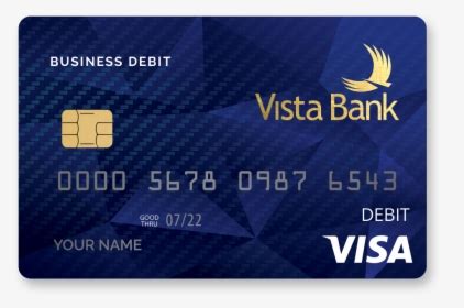 Debit Card - Black - Visa, HD Png Download , Transparent Png Image ...