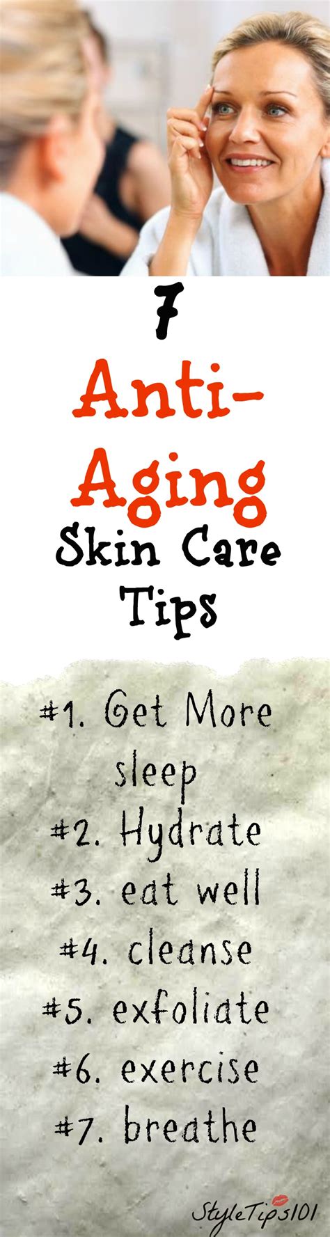 7 Anti-Aging Skin Care Tips