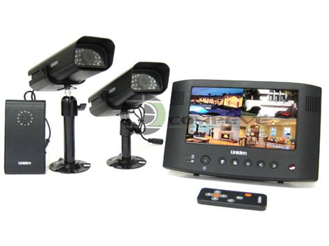 Uniden UDW20553 Wireless Security Safety Surveillance System w/3 ...