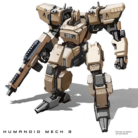 ArtStation - Humanoid Mech