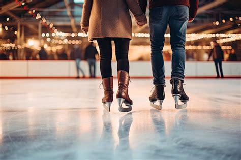 Free Photo | Couple ice skating