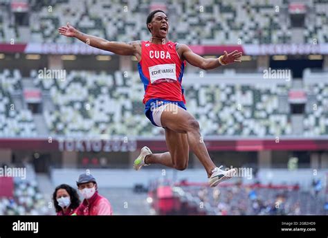 Tokyo, Japan. 02nd Aug, 2021. Athletics: Olympics, long jump, men, final, at the Olympic Stadium ...