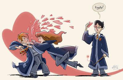 InsaneButtFun: Harry Potter Fan Art Post #1: Couples