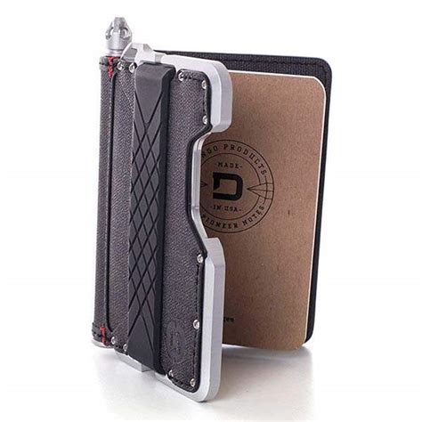 Dango D01 Dapper Bifold Card Wallet with RFID Blocking, Aluminum Pen and Notebook | Gadgetsin