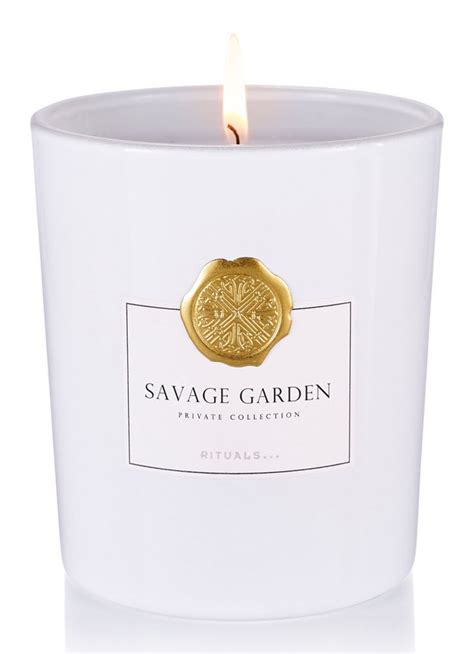 Rituals Bougie parfumée Savage Garden Luxury • Blanc • de Bijenkorf