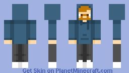 Caseoh Minecraft Skin