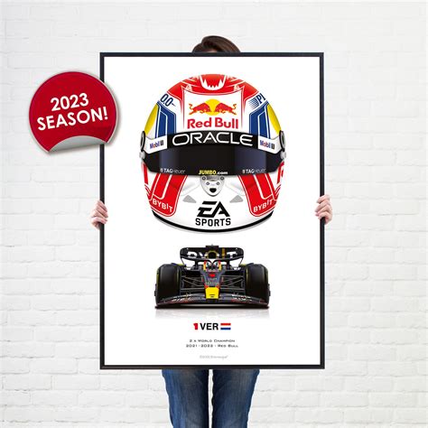 Formula 1 Max Verstappen 2023 Formula 1 Racing Helmet Red Bull - Etsy Canada