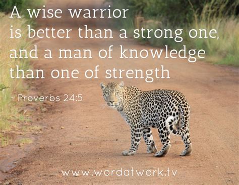 Wisdom Is Better Than Strength