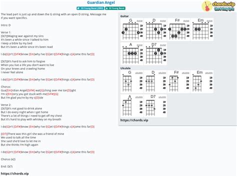 Chord: Guardian Angel - Eli Young Band - tab, song lyric, sheet, guitar, ukulele | chords.vip