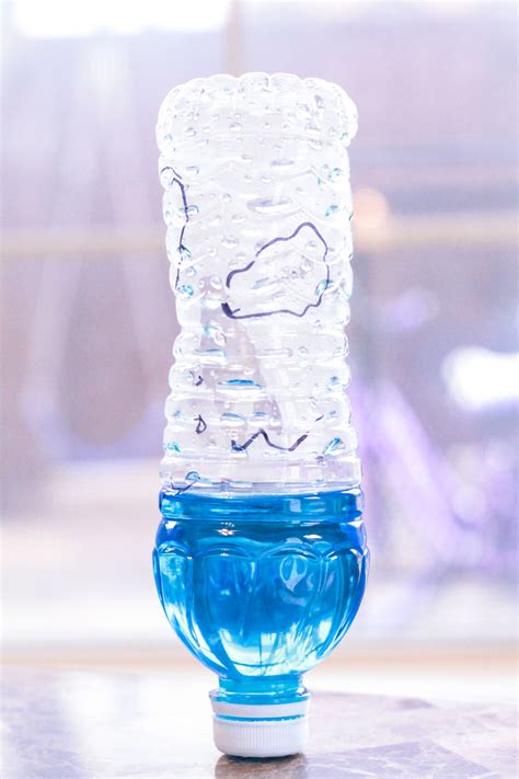 Water Cycle in a Bottle Science Experiment