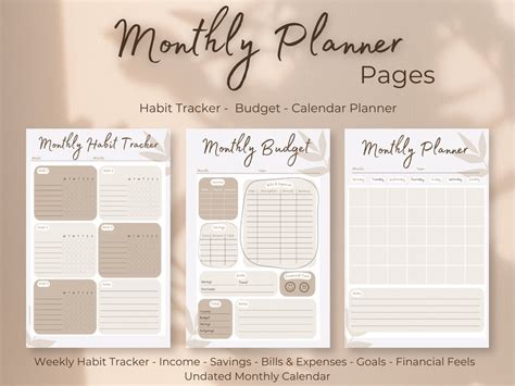 2023 Personal Planner Printable and Downloadable Daily - Etsy