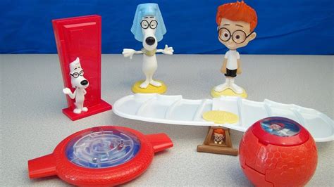 MR. PEABODY AND SHERMAN 2014 HAPPY MEAL TOY COLLECTION VIDEO REVIEW ...