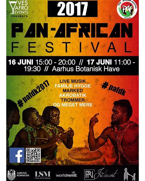 Pan-African Festival Denmark 2017 Set To Hold On 16 & 17 June ...