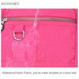 BadPiggies Women Nylon Purse Crossbody Bag Handbag Waterproof Casual ...