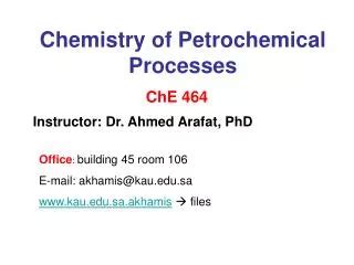 PPT - Catalysts Catalytic Processes in Petrochemical Industry PowerPoint Presentation - ID:457128