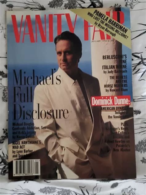 VANITY FAIR MAGAZINE January 1995 - Michael Douglas, Dominick Dunne £6.99 - PicClick UK