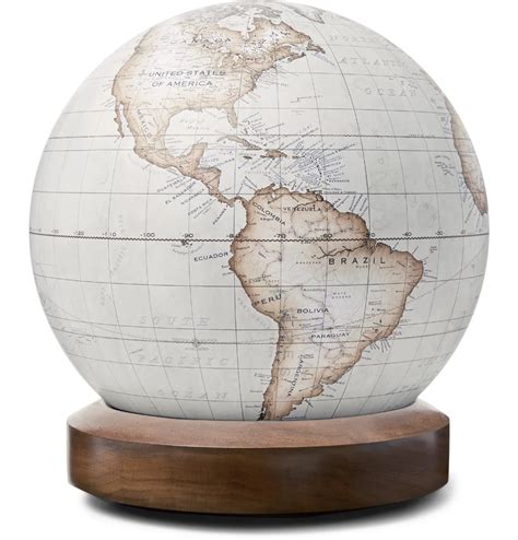 Blue Albion Resin and Walnut Mini Desk Globe | Bellerby & Co ...