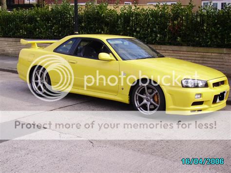 Yellow GTR34 (Non V-Spec) - GT-R Register - Nissan Skyline and GT-R ...