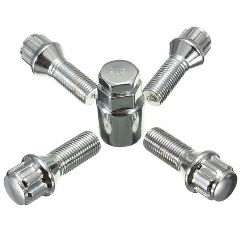 Alloy Wheel Lock Bolts Locking Security Lug Nuts for VW TRANSPORTER T4 T5 – Alexnld.com