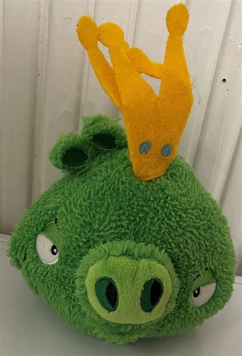 Angry Birds King Pig Plush Angry Crown Soft Toy 7" | eBay in 2022 | Pig plush, Angry birds, Birds