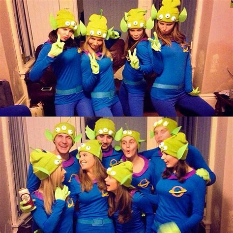 Toy Story's Little Green Men | 23 Group Disney Costume Ideas For Your Squad | POPSUGAR Love & Sex