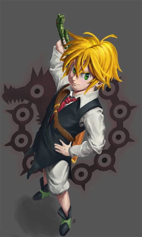 Meliodas (fan art) por FedePelle90 | Dibujando