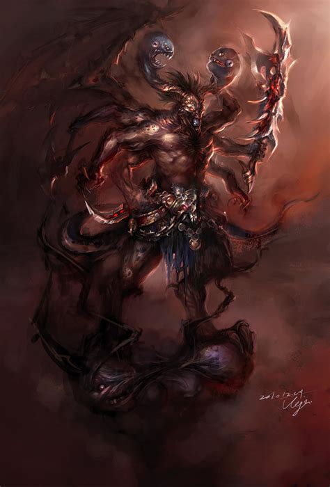 The Emperor Chiyou by vega218 on DeviantArt | Emperor, Deviantart, Chinese mythology