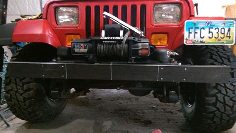 Jeep YJ bumper/ winch plate project | Jeep yj, Jeep, Monster trucks