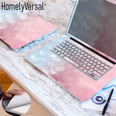 cute three sides Laptop Skin inch Laptop Sticker Cover for Dell ...