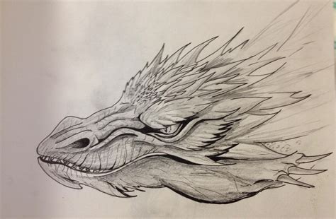 Smaug Head Portrait-Sketch by EemsArt on DeviantArt