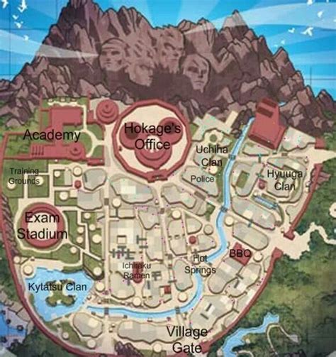 Naruto map