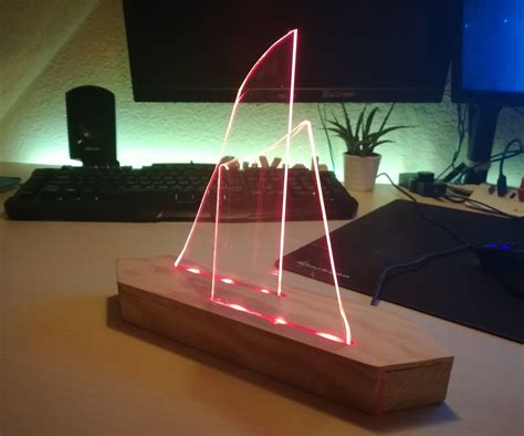 LED Plexiglass Light : 6 Steps - Instructables