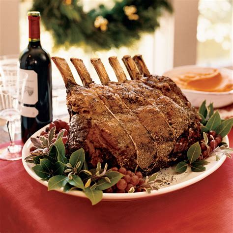 Salt-and-Pepper-Crusted Prime Rib with Sage Jus Recipe | Recipe | Prime rib roast, Rib roast ...