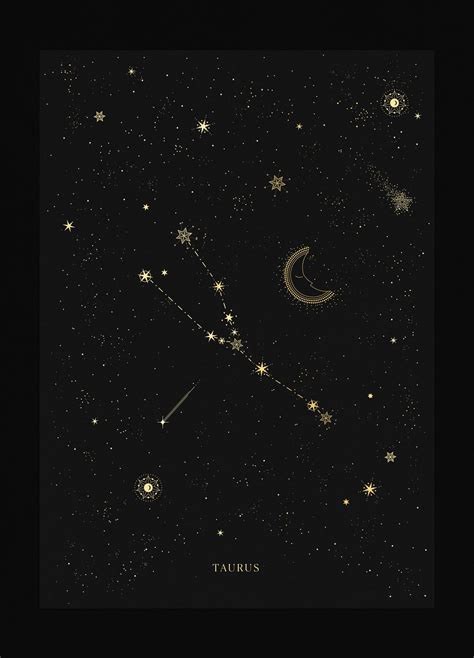 Taurus Constellation Art Print – Cocorrina